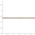 thumbnail image 5 of 14K Rose Gold 1.8mm Diamond Cut Rope Chain 30 Inch, 5 of 5
