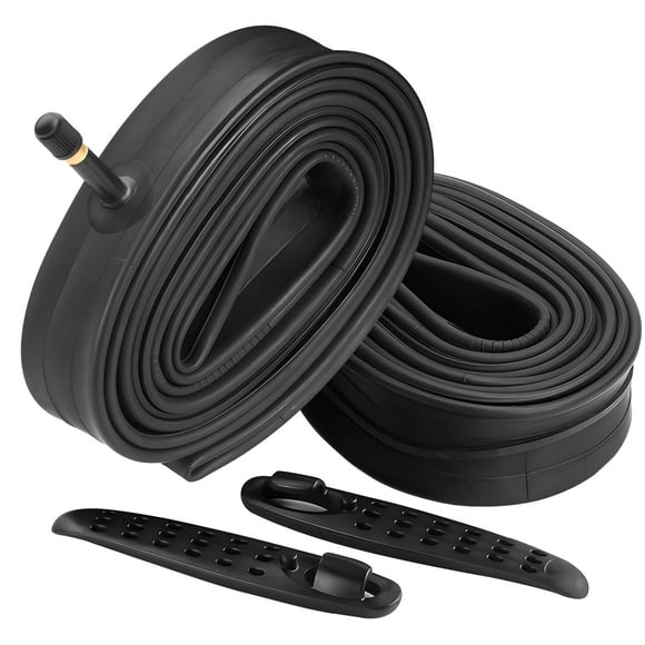Bike Tube FANSPRO 20x1.75-2.125 de 20 pulgadas con palancas para neumáticos, paquete de 2