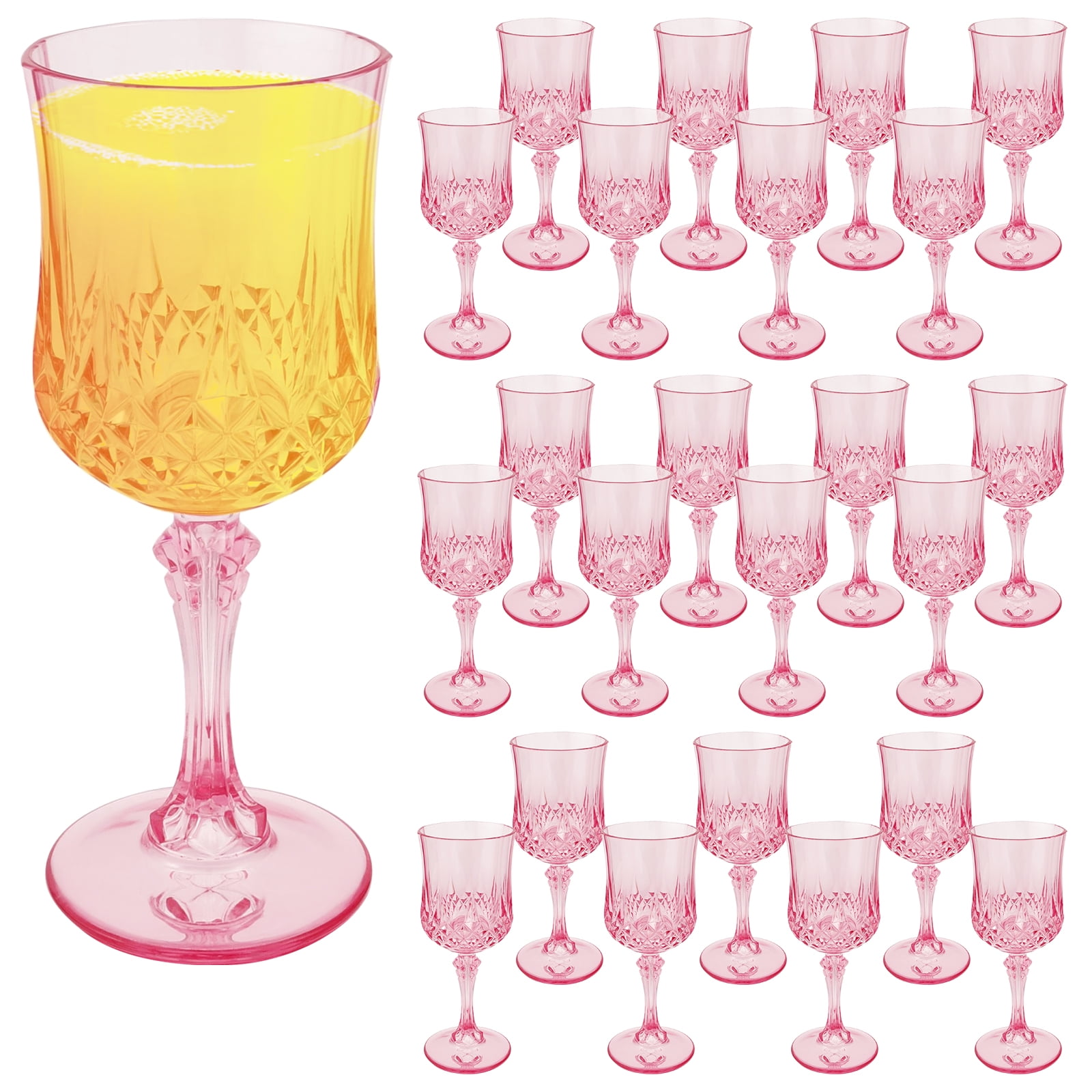 princess house wine glasses Princess House Etched Goblet
