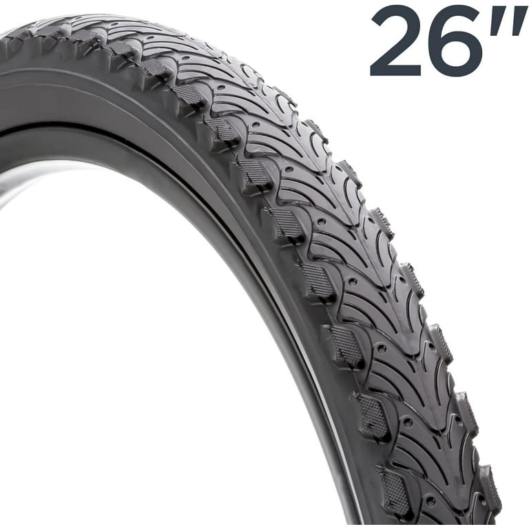 Schwinn Replacement Bike Tire Mountain Cruiser and Hybrid Bicycle Tires Multiple Size Options Hybrid Standard 26 Inch x 2.0 Inch Walmart