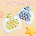 thumbnail image 3 of Kids Push Bubble Game Console with 4 Modes Handheld Whack-a-mole Toy Interesting Reaction Training Challenge Games Kill Time Stress Relief Toy Birthday Gift for Boys Girls, 3 of 7