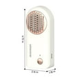 thumbnail image 3 of Dvkptbk Air Humidifier Car Purifier, 12 Million Negative for Smokers, 27Db Quiet Portable Ionic Purifiers for Car Small Room Removes Dusty Pet Odors Kitchen & Dining, 3 of 5