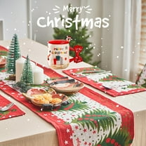 Kumdkd Christmas Couple Mugs Ceramic Coffee Cup Set with Lid & Spoon, 2-Piece Cute Holiday Design Hot Chocolate Cups, Gift for Couples, Family, Festive Household Drinkware