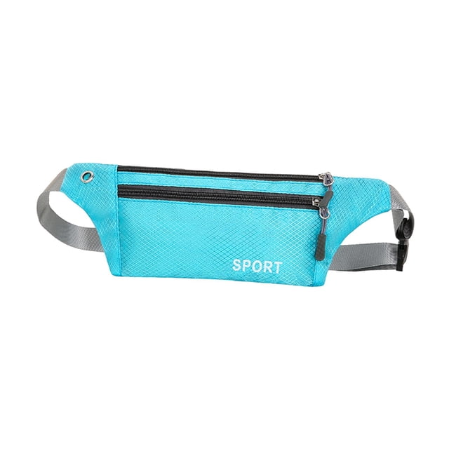 Riñonera para correr Yuyangstore ligera ajustable Azul