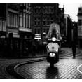 thumbnail image 2 of Oncete, Julien 28x26 Black Ornate Wood Framed with Double Matting Museum Art Print Titled - Vespa, 2 of 4