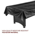 thumbnail image 4 of Hathaway 7-8 ft. Pool Table Dust Cover, Black, 48 in wide, 4 of 4