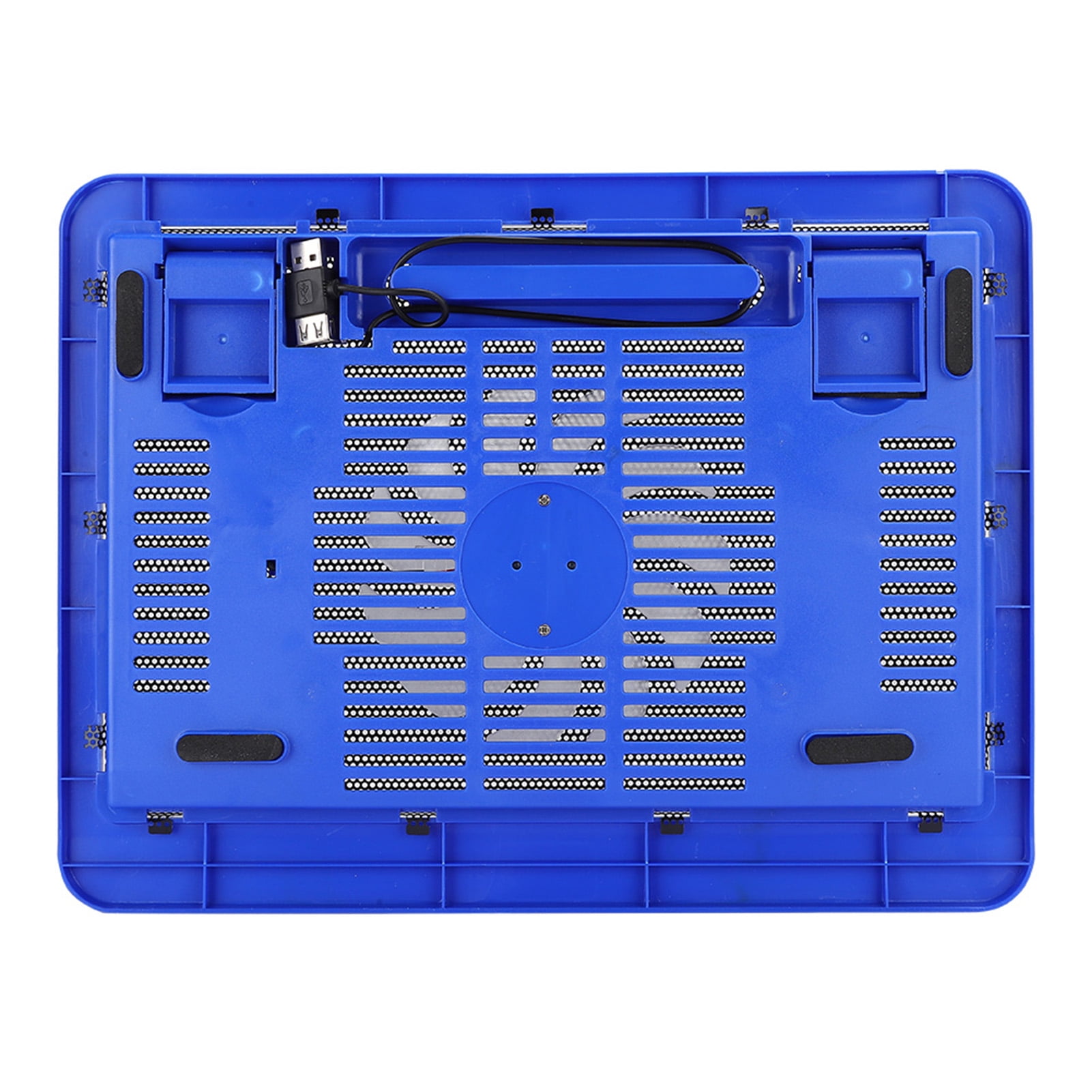 Hydraulic Bearing Laptop Cooler Pad, Quiet Fan, USB Wired, 14" Ergonomic Stand For Gaming