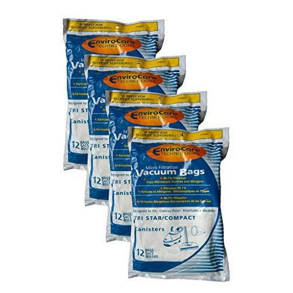 EnviroCare 48 Compatible with Tristar Compatible with Compact 70305 Allergy Vacuum Cleaner Bag
