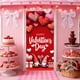 thumbnail image 3 of Decoraciones para San Valentín, adornos para San Valentín, regalos para San Valentín. 35 x 72 pulgadas. Cortina para puerta de San Valentín. Decoración para puerta y pared de San Valentín. Decoración, 3 of 5