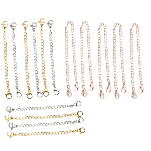 DESIGNICE 15Pcs Bracelet Making Kit Adjustable Extender Chain Friendship Bracelet Kit Multi-Purpose Clay Beads