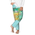 thumbnail image 2 of Susaid USA Tourist Map Print Soft Teen Sleep Pants, Long Pajama Bottoms with Two Pockets and Elastic Waist, Designed for Ages 5-16-Large, 2 of 6