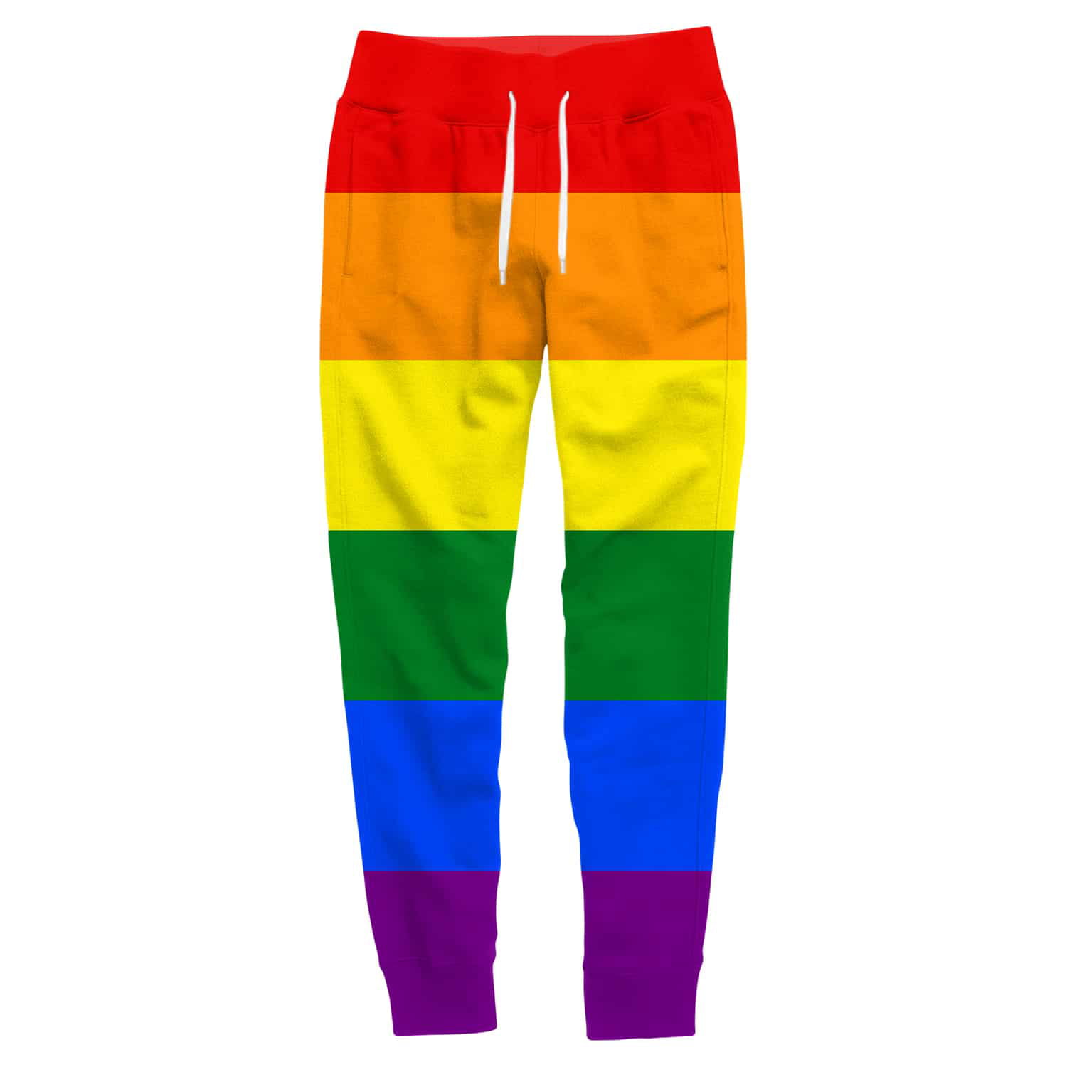 Getonfleek Men S Gay Pride Rainbow Graphic Jogger Pants Up To Xl | My ...