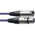 thumbnail image 2 of Stagg XLR Microphone Cable 20' - Assorted Colors Purple, 2 of 2