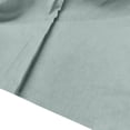 thumbnail image 5 of ZyeKqe Cotton Linen Tops for Women Short Sleeve Shirts Solid Color Blouses Tops Summer Clothes, 5 of 5