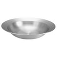 thumbnail image 1 of Miangastore Assiettes en Acier Inoxydable Assiette Bol Argent 1Pcs 7.90x7.90x1.73 Po, 1 of 9