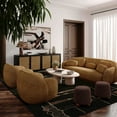 thumbnail image 7 of Misty Brown Boucle Sofa, 7 of 7