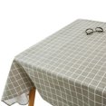 thumbnail image 1 of CNKOO Retro Multi Grain Tablecloth Linen Linen Fabric Home Dining Room Table Cloth Desk Cover Home Decoration No.11, 1 of 3