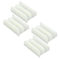 thumbnail image 1 of M6219 Sliding Shower Door Bottom Guide for Sliding Shower Door (Top Hung) Shower Door Guide 1/2 in Channels 4 Pack, 1 of 8