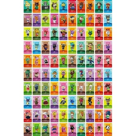 100x Animal Crossing ACNH Series 1 Mini NFC Cards New Horizons 001-100