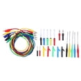 thumbnail image 2 of Kit De Cables De Prueba De Conector Banana, Kit De Prueba De Sonda Trasera De PVC De Conductividad PA De Cobre Con Una Caja De Plástico Para La Industria Doméstica, 2 of 8