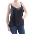 thumbnail image 1 of Free People Womens Lace Inset Cami Tank Top, Black, X-Small, 1 of 1