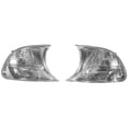thumbnail image 2 of 1 par de luces de esquina con lente transparente blanca 63126904307 63126904308, repuesto izquierdo y derecho para BMW Serie 3 E46 1998-2001, 2 of 6
