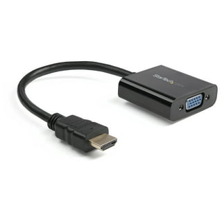 Basics Gold-Plated HDMI (Female) to VGA (Male) Adapter with 3.5mm  Audio.