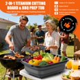 thumbnail image 2 of Caja para Preparación de BBQ Sufkodu 20L con Tabla Plegable de Titanio, 2 of 9