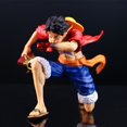 thumbnail image 1 of Una pieza GK soplando mono D Luffy arrodillado PVC figura coleccionable modelo juguetes estatua regalo 12cm zhangyuxiang LED, 1 of 2