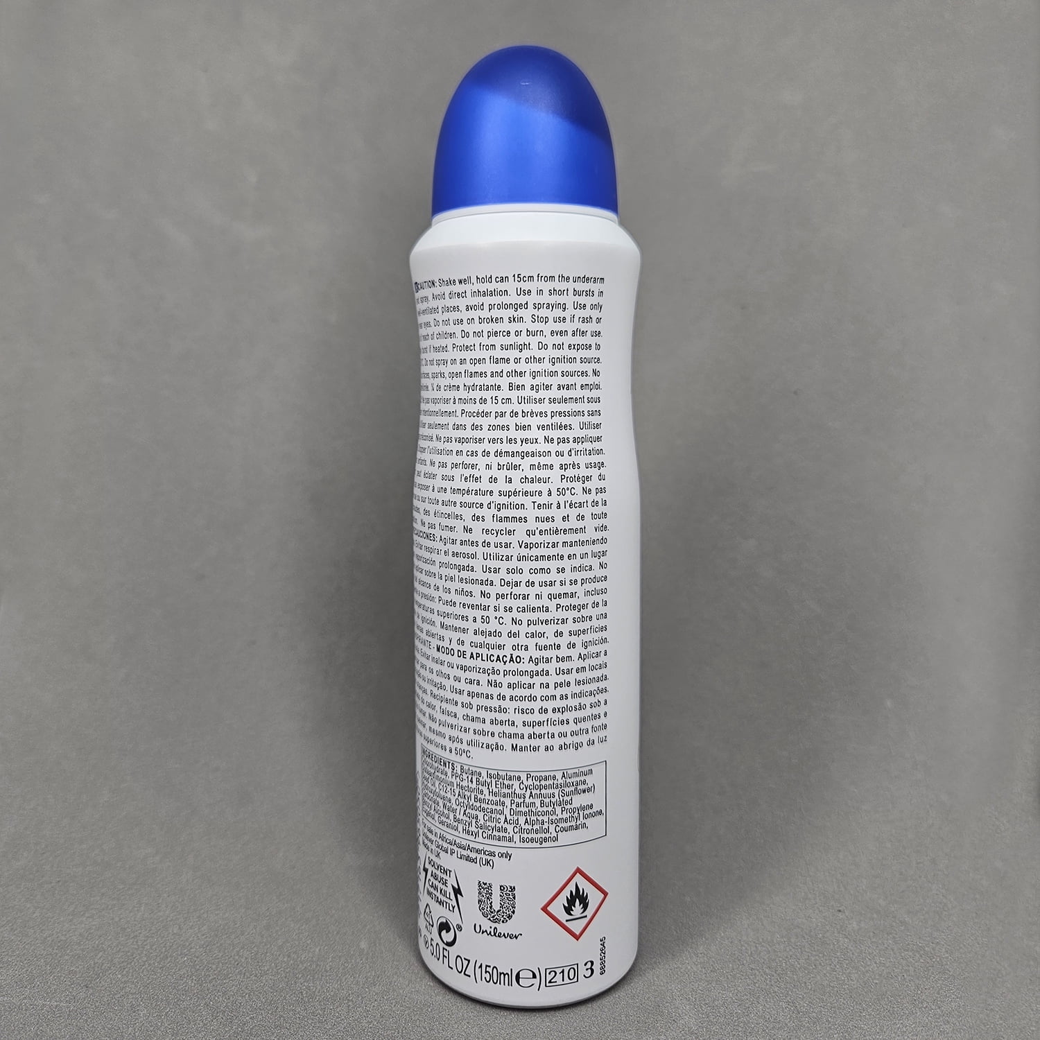 Dove Original AntiPerspirant Spray Deodorant - 5.1 Oz