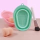 thumbnail image 5 of Limpiador cosmético con almohadilla de limpieza de cepillo de maquillaje de silicona plegable, pequeño y conveniente Levamdar  CPB-DE-LYY653-3, 5 of 5