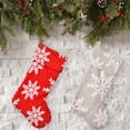 thumbnail image 4 of Teissuly New Christmas Decoration Plush Snowflake Christmas Socks Christmas Tree Pendant Home Decoration Teissuly WER202310235861, 4 of 4