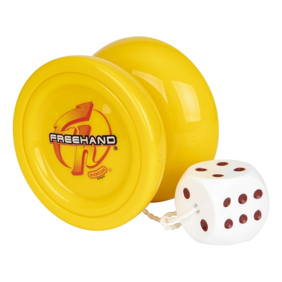 Duncan Toys Freehand OneYo-Yo, Unresponsive Pro Level Yo-Yo, Concave Bearing