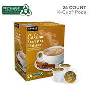 Caf Escapes Chai Latte Keurig Single-Serve K-Cup Pods, 24 Count