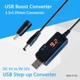 thumbnail image 2 of DC 5V a 9V 12V Regulador de potencia Línea Accesorios para enrutador Módem óptico WiFi FLhrweasw Nuevo, 2 of 9