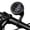 Black background & White digital, variant on Bike Computer,Bicycle Speedometer,Bicycle odometers,Wireless Cycling Odometer With LCD Display,Multifunctional & Waterproof for Training,Hiking,Riding