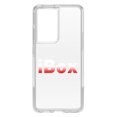 thumbnail image 1 of DistinctInk Clear Shockproof Hybrid Case for Galaxy S21 ULTRA 5G (6.8" Screen) - TPU Bumper Acrylic Back Tempered Glass Screen Protector - iBox Boxing, 1 of 2