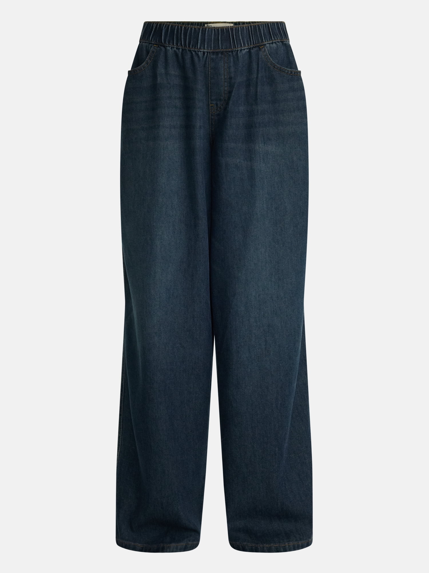 No Boundaries Baggy Pull On Pants, 31.5'' Inseam, Women's XXS-XXL