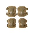 thumbnail image 1 of Conjunto de rodilleras y coderas tácticas militares Anti-impacto caza Paintball tiro rodilleras protectoras soporte, 1 of 2