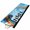 Blue Black, variant on Colorful 2'x6' Runner Rugs for Hallway Kitchen Bedside Non Slip Washable, Blue Black Silhouettes Abstract Tree Entryway Rug Runners with Rubber Backing, Long Carpet Runner for Laundry Room