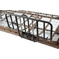 thumbnail image 2 of Drive Medical No Gap Half Length Side Bed Rails with Brown Vein Finish, 1 Pair, 2 of 6