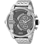 Diesel Men's DZ7259 Dual Time Zone Stainless Steel Quartz Wrist Watch with Date