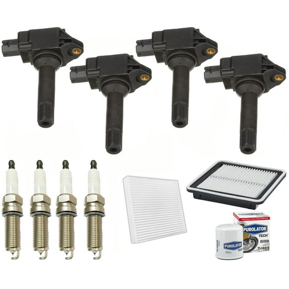 4 Ignition Coils Spark Plugs & Filters For 2015-2018 Subaru Legacy 2.5L