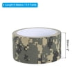 thumbnail image 2 of Cinta de camuflaje Uxcell 2" x 5.5 yardas, cinta de camuflaje protectora autoadhesiva, vendaje impermeable, digital, 2 of 5