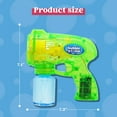 thumbnail image 5 of Syncfun 3 Pcs Bubble Gun for Kids, Bubble Blaster Toys with Bubble Solution for Kids, Easter Summer Outdoor Game Party Favor, 5 of 7