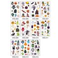 thumbnail image 3 of hoja de pegatinas de tatuaje de Halloween de dibujos animados para niños Tatuaje falso yeacher Etiqueta engomada del tatuaje, 3 of 5
