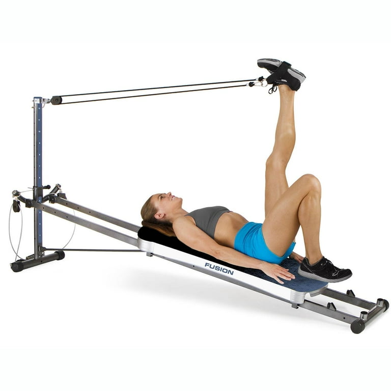 Total Gym Fitness Fusion Full Body Workout Home Fitness Exercise Machine Teal