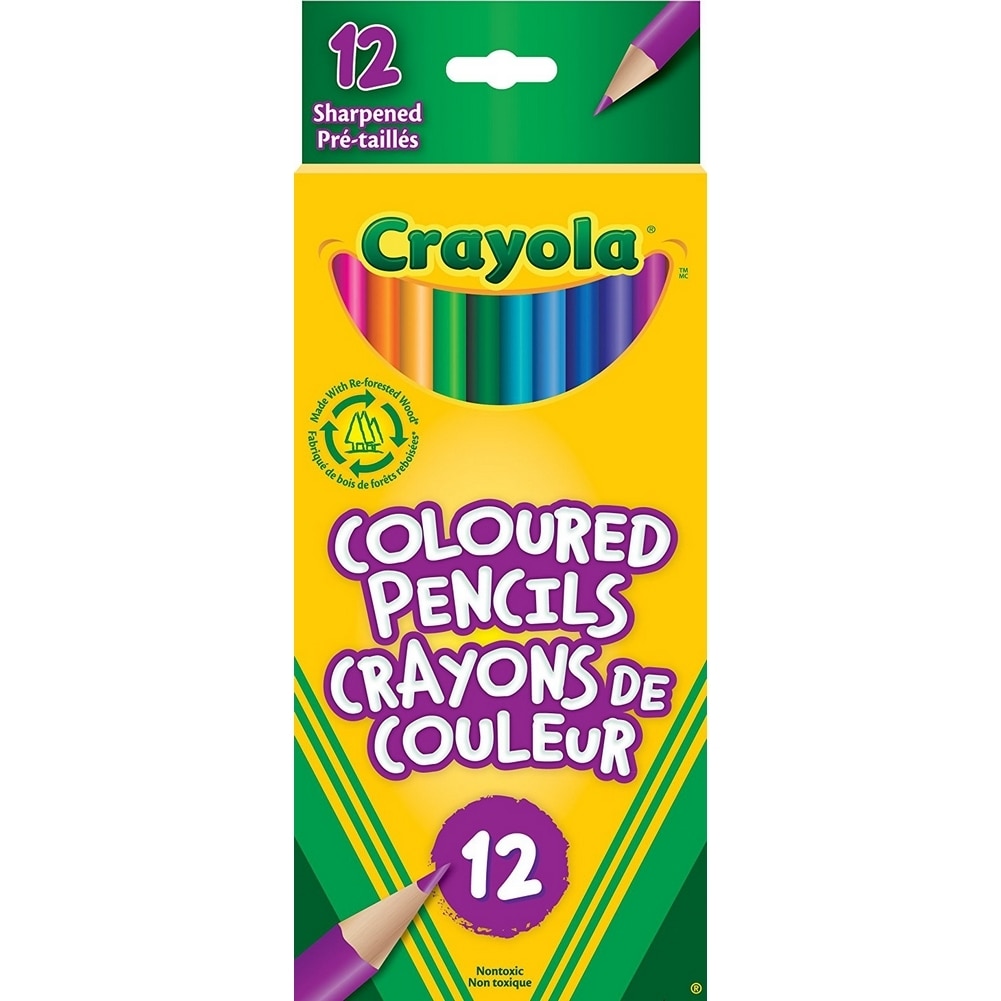 Crayola 12 Colored Pencils Walmart Canada