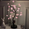 thumbnail image 4 of Lámpara de Mesa con Forma de Árbol de Noche, Alimentada por USB o por Batería, con Interruptor Táctil, Luz LED de Escritorio con Forma de Árbol de Bonsái Artificial, 4 of 5