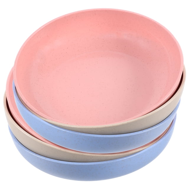 6 platos de alimentación para gatos, plato de comida poco profundo para gatos, tazón pequeño para beber agua para gatitos.